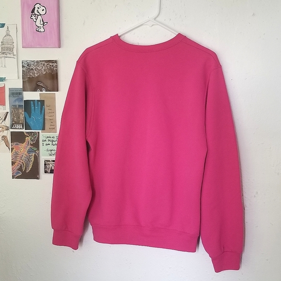 Vtg Pink Hummingbird Crewneck - Picture 2 of 9